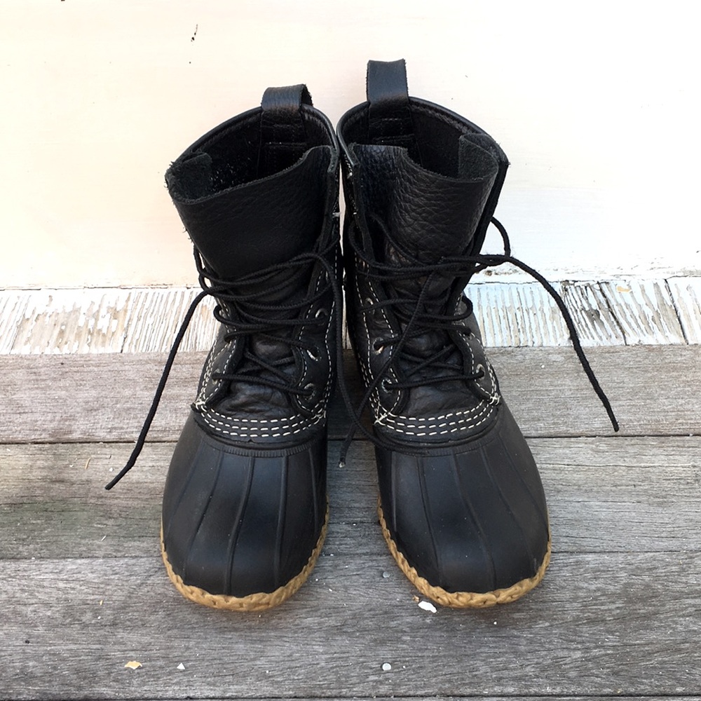 Black LL Bean Boots